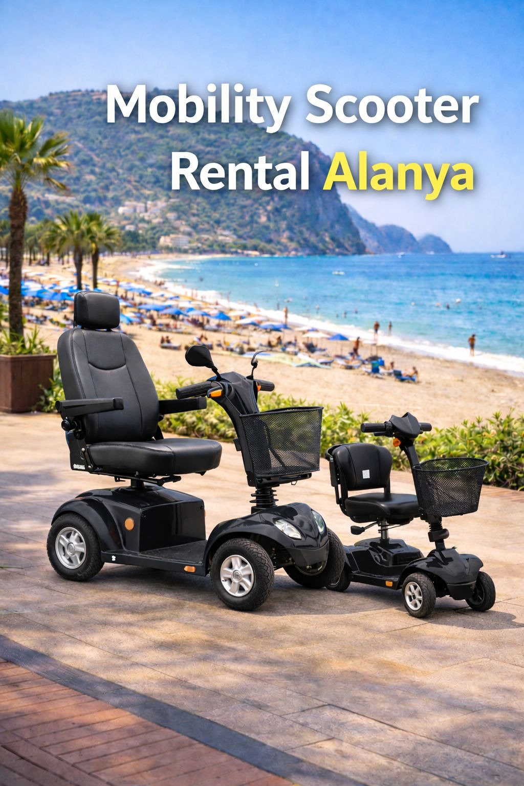 Electric Scooter Rental Antalya | Mobility Scooter Hire Antalya