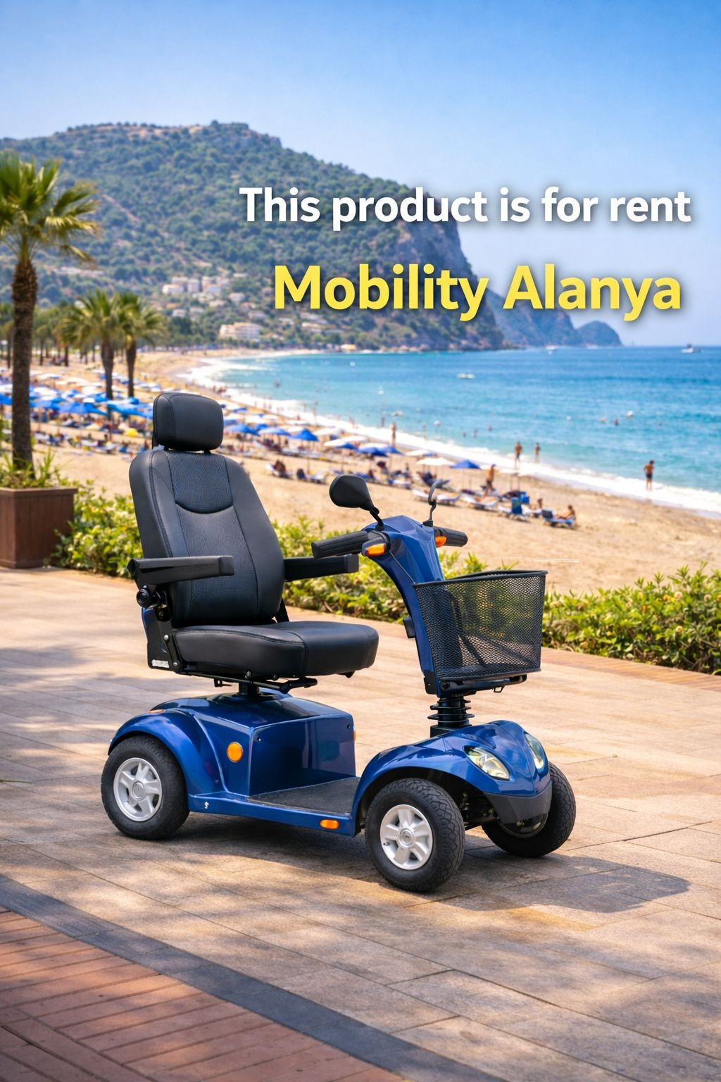 Hotel Delivery Mobility Scooter Rental Alanya | Mobility Antalya
